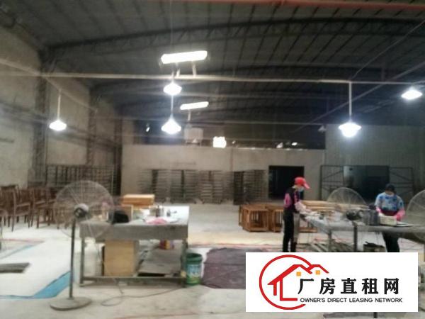  厚街独门独院单一层厂房共5500平，整租13元平有家具环评