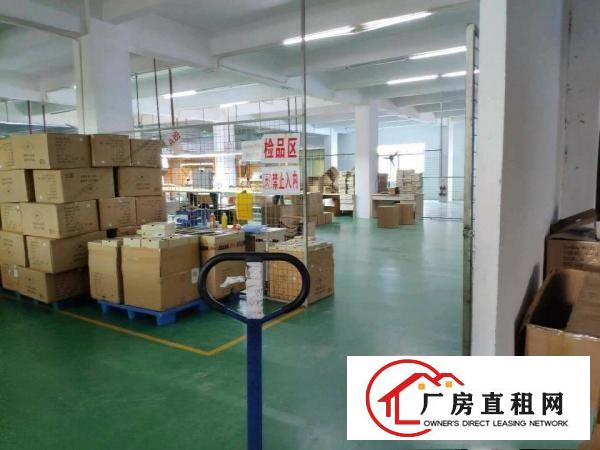  厚街新空出420平方带全新地坪漆厂房出租仓库出租