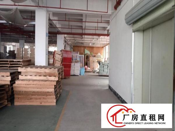  厚街镇双岗原房东厂房3900平方带现成装修地坪漆出租