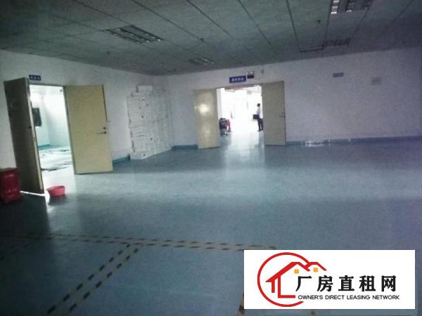  厚街下汴临近虎门高铁站。工业园区花园式厂房楼上2500平出租