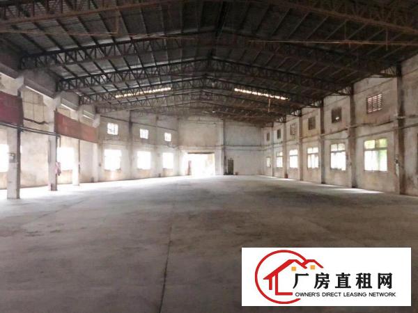  大岭山铁皮厂房出租无柱子