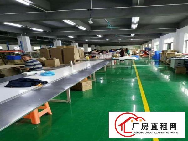 杨屋新出原房东标准厂房2楼900平方厂房出租带全新地坪漆