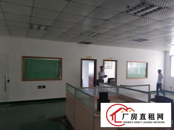  大岭山镇杨屋工业园出租整层350平和655平厂房有现成办公室