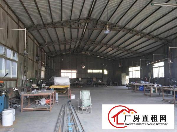  大岭山连马路边新出独门独院钢构680平方厂房出租