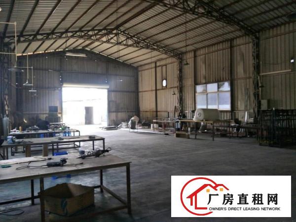  大岭山连马路边新出独门独院钢构680平方厂房出租