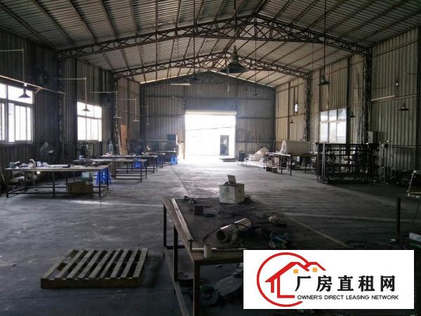  大岭山连马路边新出独门独院钢构680平方厂房出租