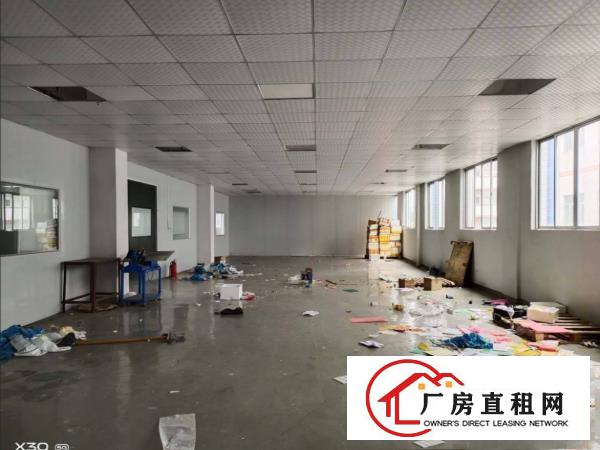  大岭山厚大路边工业园新出楼上精装修1700平厂房出租可办环评