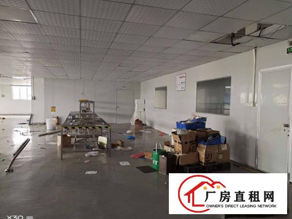  大岭山厚大路边工业园新出楼上精装修1700平厂房出租可办环评