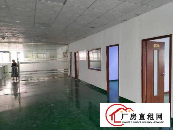  可做污染大岭山镇出租二楼800平带现成办公室租11块无杂费