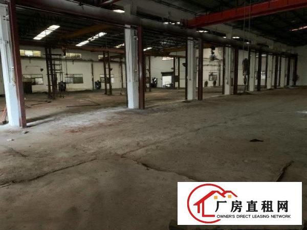  大岭山连马路边原房东带航车钢结构3000厂房出租
