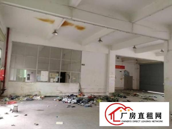 大岭山镇工业园原房东出租一楼500平厂房内有隔开的办公室