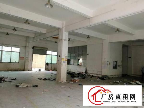  大岭山镇工业园原房东出租一楼500平厂房内有隔开的办公室