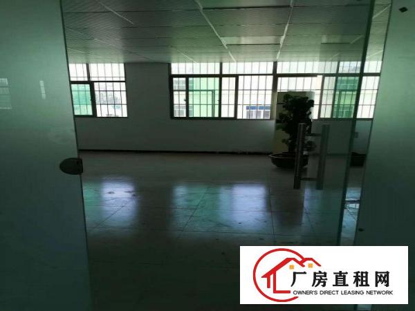  大岭山新出原房东800平方厂房招租，精装修地坪漆带办公室！！