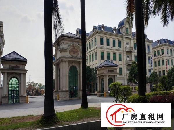  大岭山一个欧式厂房出租，带环评带装修可分租