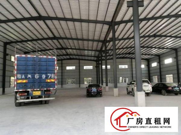  长塘带牛角1800方单一层钢构厂房出租可办环评