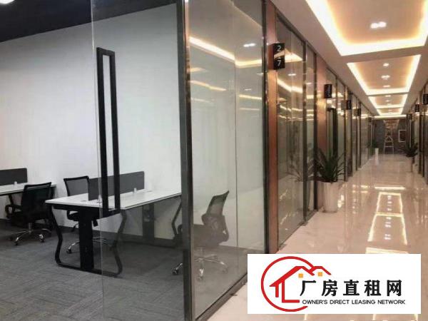 佛子凹独院厂房分租2楼1300平方地坪漆办公室齐全