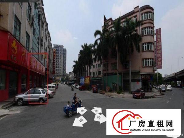  2楼500平方厂房仓库，一楼60方临街门面