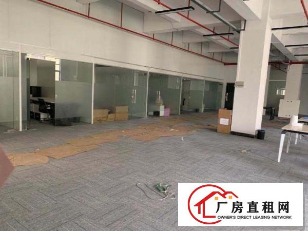  大朗杨涌工业区花园式厂房三楼910平出租水电办公室齐全