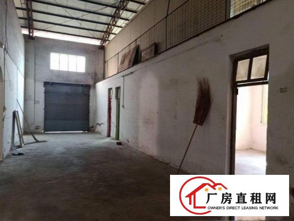  大朗犀牛陂工业区空出一楼实际面积1000平方独栋厂房出租