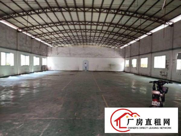  大朗犀牛陂工业区空出一楼实际面积1000平方独栋厂房出租