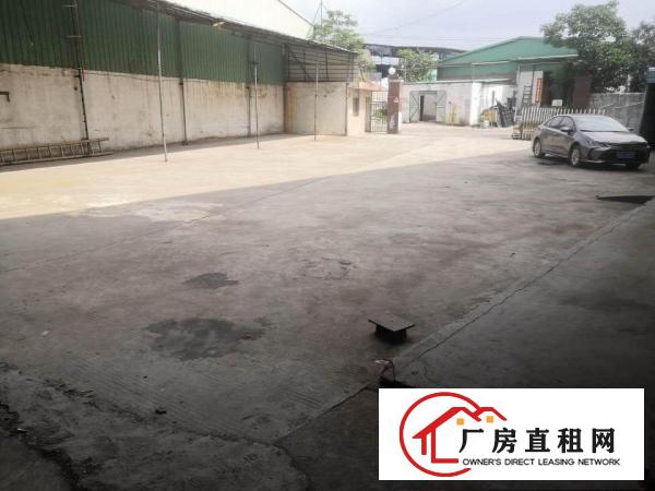  一手房东）大朗新出单一层独院厂房2600平，高7.5米空地大