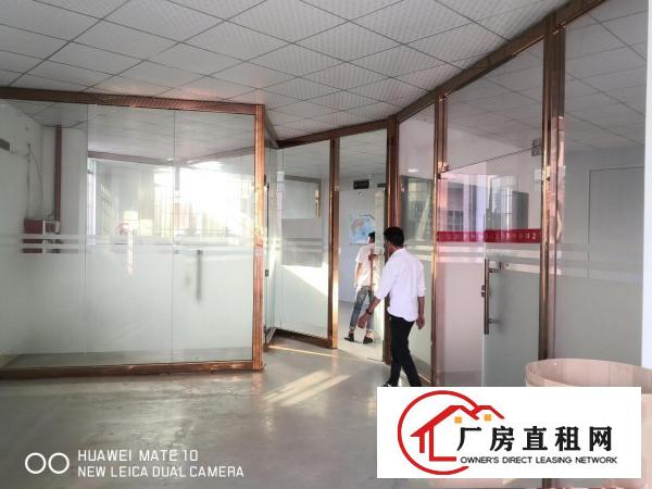  出租大朗美景中路一楼1100平厂房现成办公室形象非常好易招工