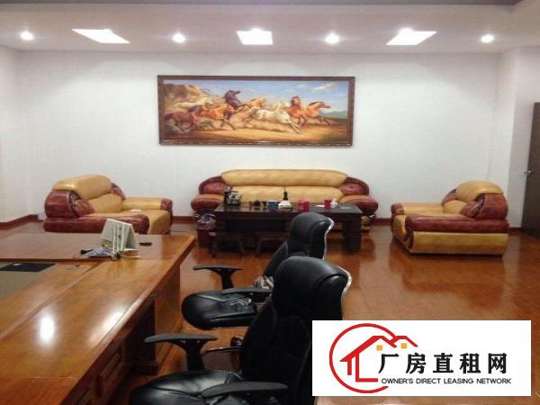  大朗新出带豪华装修办公室1500方厂房出租，实际面积