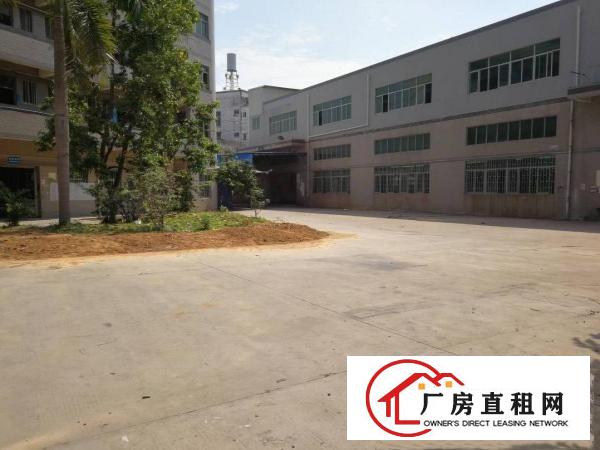  小独院厂房二层2400平，首层6米配牛角位，空地1800平