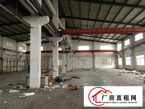  洋乌村8米高一楼钢构厂房1000平带5吨行车免费使用主线到位