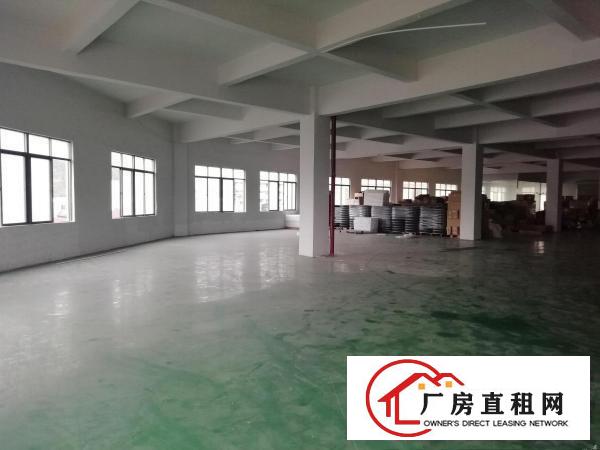  大朗新马莲新出楼上厂房2600平精装办公室带地坪漆可办环评
