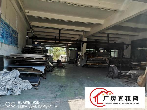  带行车，大朗新出独院标准厂房一楼800平，可分租（实图）