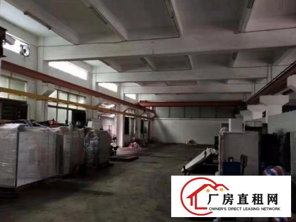  大朗佛新一楼960平方带5吨航车现成办公室水电齐全