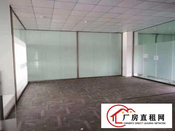  大朗仙村标准工业园带精装修办公室仓库厂房出租一楼楼上1000