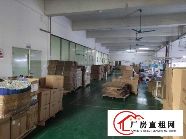  带地坪漆精装修,3楼1280平,大朗洋乌工业园标准厂房可分租