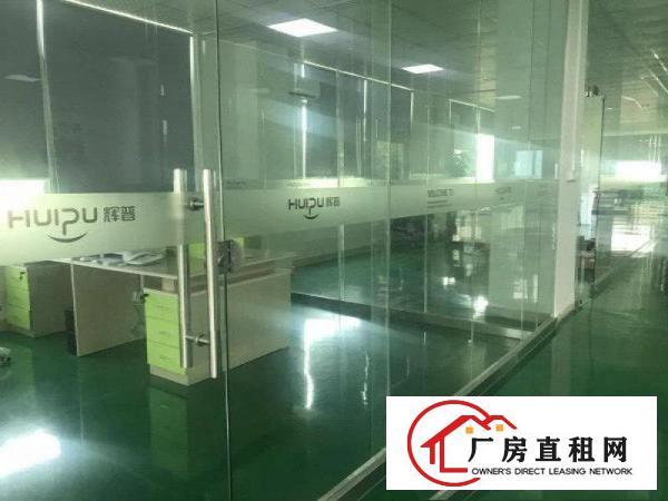  大朗体育馆附近工业园楼上带精装修办公1400平