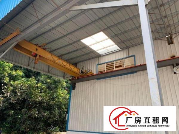  黄江镇大冚800平方铁皮房带两部行车厂房招租