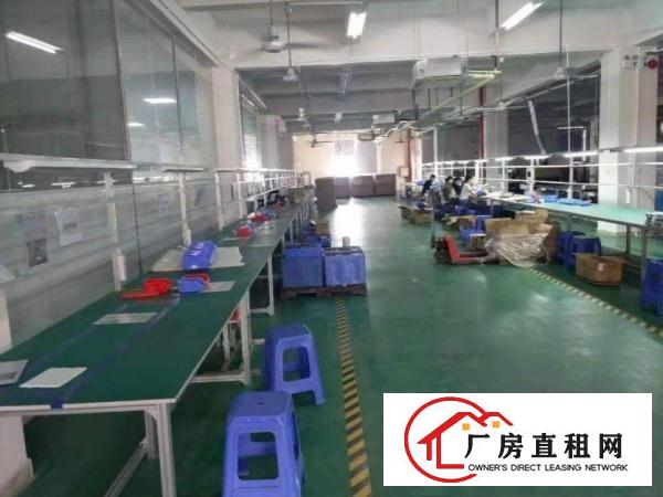  田心工业区空地大~出租1楼900平厂房，带办公室