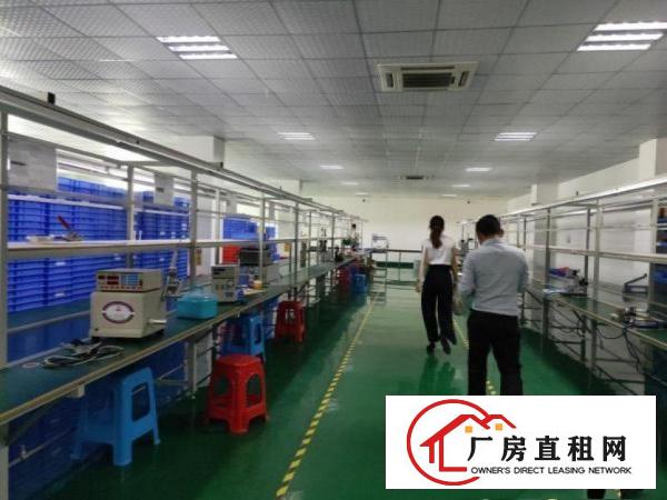  鸡啼岗工业区1楼760平精装修厂房出租，配电大