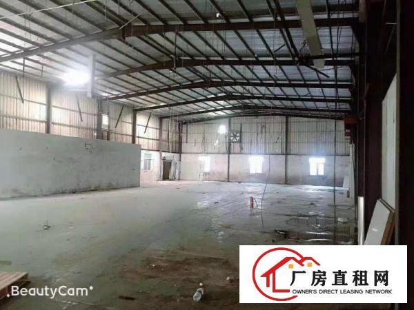  黄江高速出口现成天然气独院钢构2680平方厂房出租，可分租