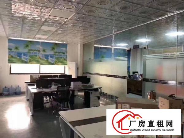  黄江镇大冚村原房东一楼2000平方米厂房出租可办环评带精装修