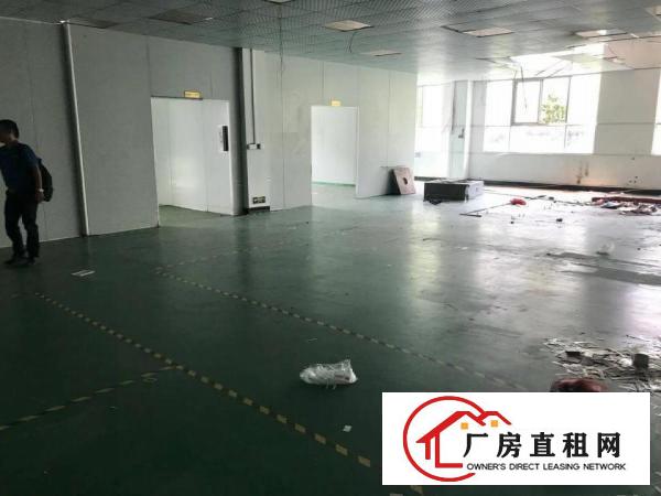  黄江北岸新空出2楼分租850平方，办公室装修，水电齐全