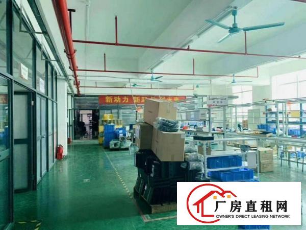  原房东厂房出租。无公摊面积。现成装修高速出口。