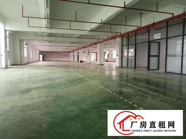  原房东厂房出租。无公摊面积。现成装修高速出口。