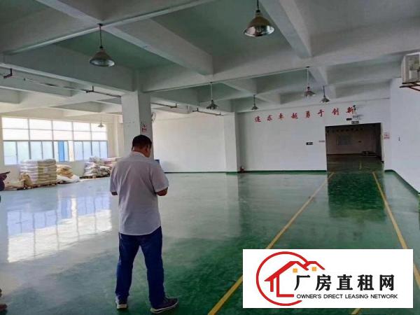  厂房租售精装修，独层1680平两面大玻璃透光，形象好。
