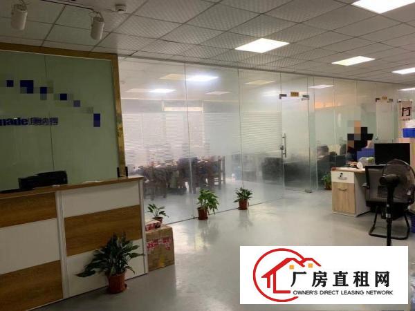  原房东二楼实际面积无公摊，现成装修办公室前台，拎包入住