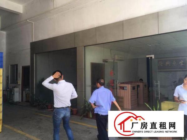  石潭埔靠东深线850平米冲压单一层厂房，办公室精装修，临横塘