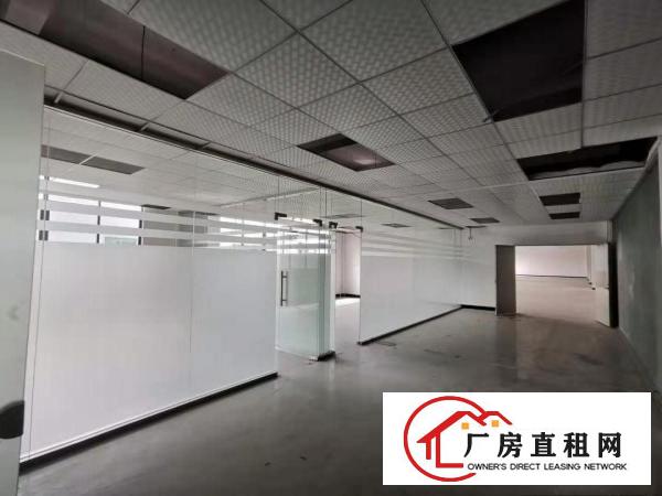  。实拍，塘厦林村3F厂房1350平米，豪华办公室装修。