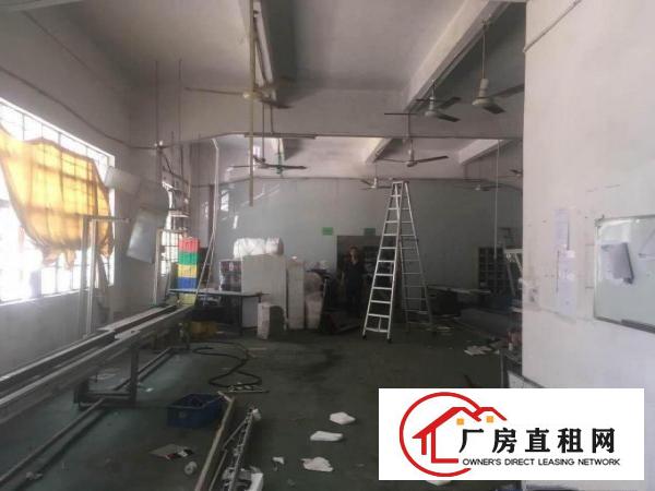  【贸易电子业：龙背岭1000平米标准3楼厂房：可进出大车】