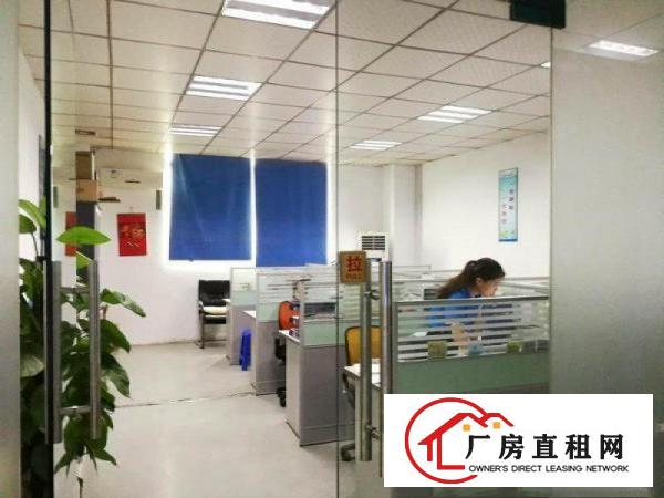  带红本！龙背岭450方楼上厂房，免装修，挨科苑城/田心