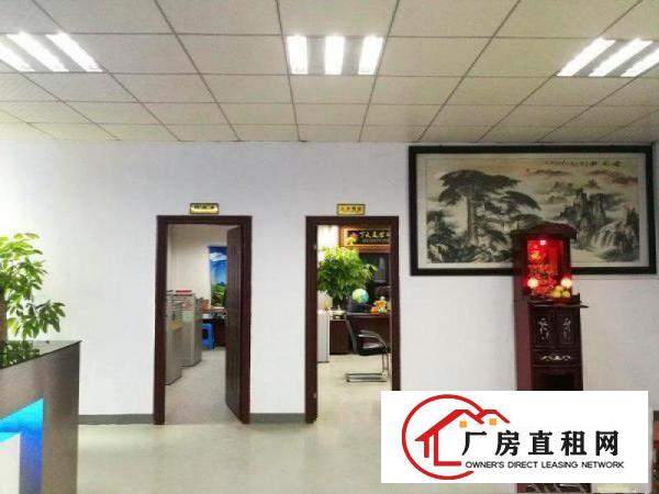  带红本！龙背岭450方楼上厂房，免装修，挨科苑城/田心